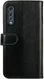 Rosso Element LG Velvet Hoesje Book Cover Wallet Case Zwart afbeelding 2