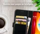 Rosso Element LG Velvet Hoesje Book Cover Wallet Case Zwart afbeelding 9