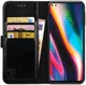Rosso Element Motorola Moto G 5G Plus Hoesje Book Cover Zwart afbeelding 1