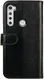 Rosso Element Motorola One Fusion Plus Hoesje Book Cover Case Zwart afbeelding 2