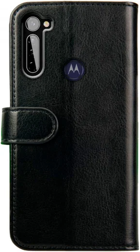 Rosso Element Motorola Moto G Pro Hoesje Book Cover Zwart afbeelding 2