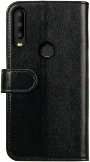 Rosso Element Alcatel 1SE 2020 Hoesje Book Cover Wallet Case Zwart afbeelding 2
