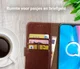 Rosso Element Alcatel 1SE 2020 Hoesje Book Cover Wallet Case Bruin afbeelding 8