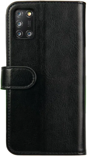 Rosso Element Alcatel 3X 2020 Hoesje Book Cover Wallet Case Zwart afbeelding 2