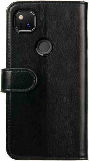 Rosso Element Google Pixel 4a Hoesje Book Cover Wallet Case Zwart afbeelding 2