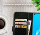Rosso Element Oppo A52 / A72 Hoesje Book Cover Wallet Case Zwart afbeelding 10