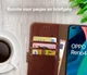 Rosso Element Oppo Reno 4 Hoesje Book Cover Wallet Case Bruin afbeelding 9