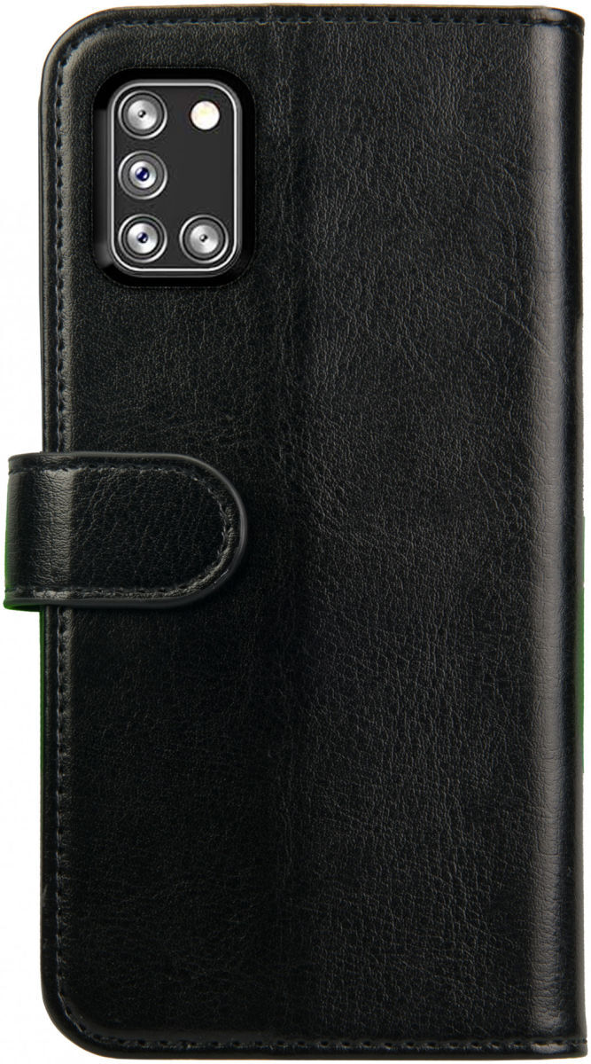 Rosso Element Samsung Galaxy A31 Hoesje Book Cover Zwart afbeelding 2