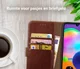 Rosso Element Samsung Galaxy A31 Hoesje Book Cover Bruin afbeelding 9