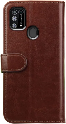Rosso Element Samsung Galaxy M31 Hoesje Book Cover Bruin afbeelding 5