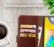 Rosso Element Samsung Galaxy M31 Hoesje Book Cover Bruin afbeelding 9