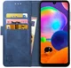 Rosso Element Samsung Galaxy A31 Hoesje Book Cover Blauw afbeelding 1