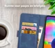 Rosso Element Samsung Galaxy A31 Hoesje Book Cover Blauw afbeelding 10