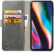 Rosso Element Motorola Moto G 5G Plus Hoesje Book Cover Grijs afbeelding 1