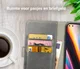 Rosso Element Motorola Moto G 5G Plus Hoesje Book Cover Grijs afbeelding 11