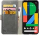 Rosso Element Google Pixel 4A Hoesje Book Cover Wallet Case Grijs afbeelding 1