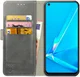 Rosso Element Oppo A52 / A72 Hoesje Book Cover Wallet Case Grijs afbeelding 1