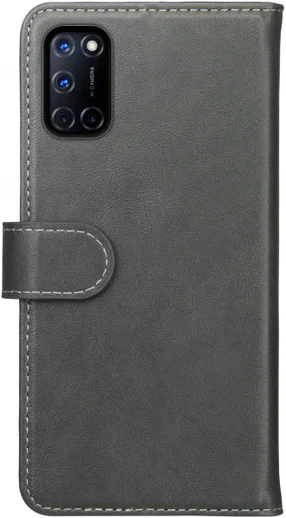 Rosso Element Oppo A52 / A72 Hoesje Book Cover Wallet Case Grijs afbeelding 4