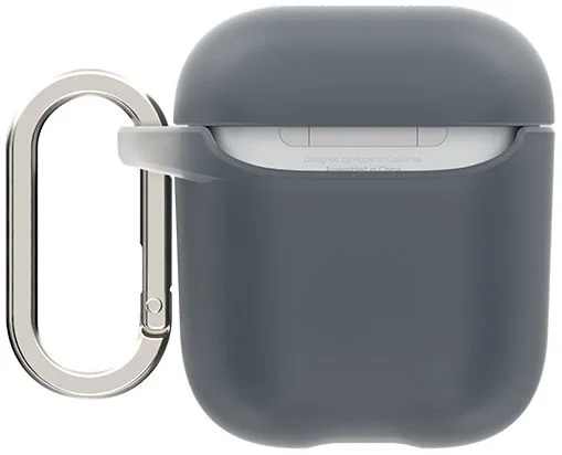 RhinoShield Apple AirPods Hard Plastic Hoesje Grijs afbeelding 3