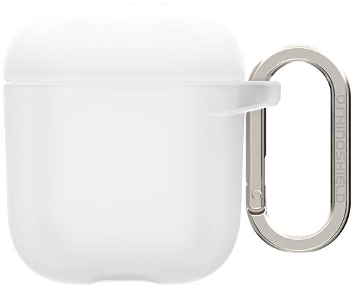 RhinoShield Apple AirPods Hard Plastic Hoesje Wit afbeelding 3