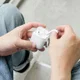 RhinoShield Apple AirPods Hard Plastic Hoesje Wit afbeelding 4