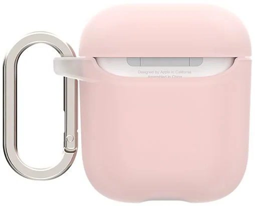 RhinoShield Apple AirPods Hard Plastic Hoesje Roze afbeelding 2