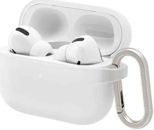 RhinoShield Apple AirPods Pro Hoesje Hard Plastic Wit afbeelding 1
