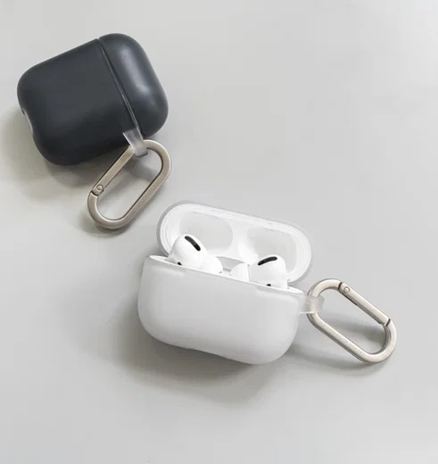 RhinoShield Apple AirPods Pro Hoesje Hard Plastic Wit afbeelding 4