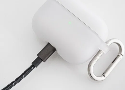 RhinoShield Apple AirPods Pro Hoesje Hard Plastic Wit afbeelding 6