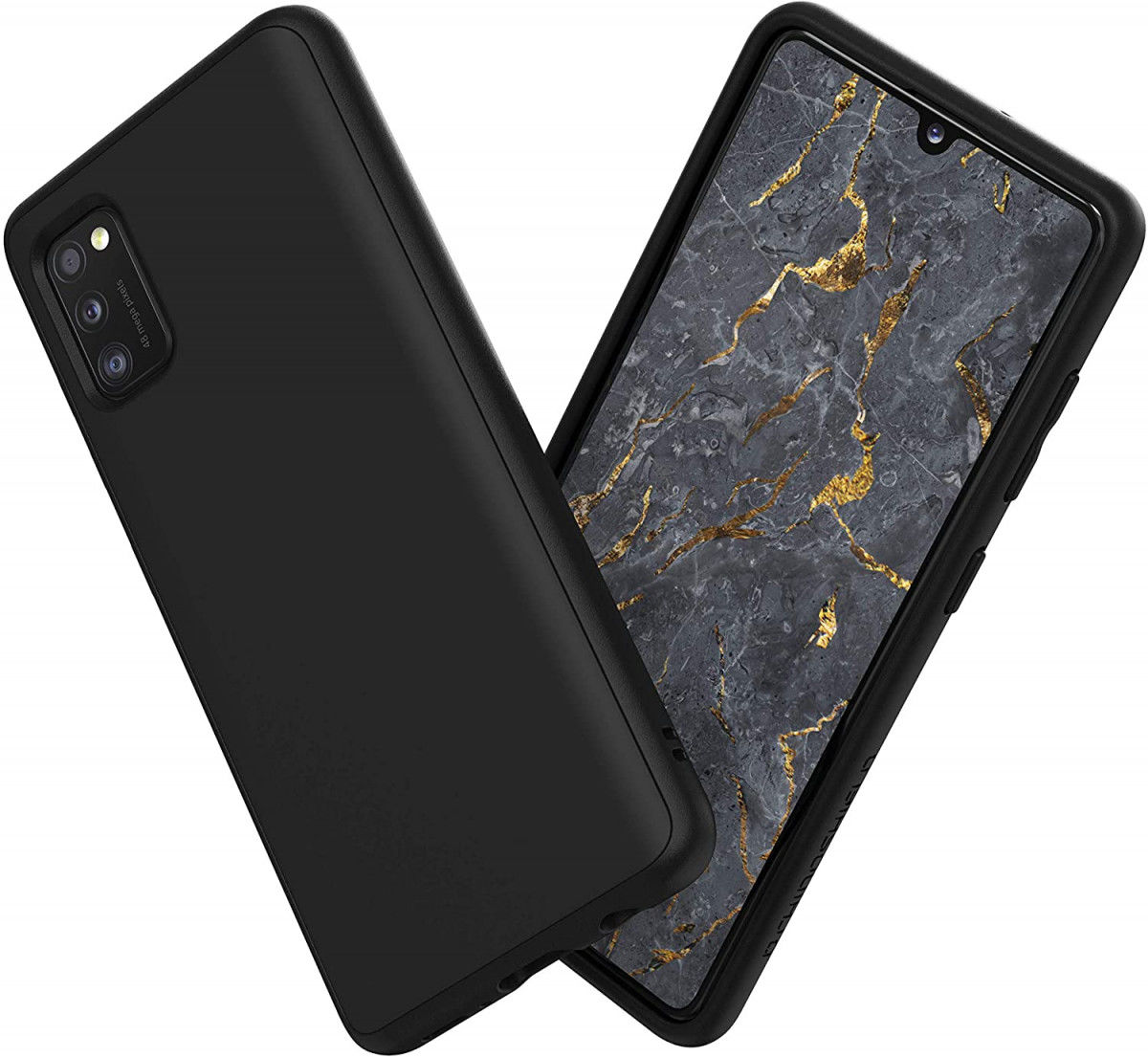 RhinoShield SolidSuit Samsung Galaxy A41 Hoesje Classic Black afbeelding 1