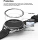 Ringke Bezel Styling - Galaxy Watch 3 45MM Randbeschermer - RVS - Zilver afbeelding 2