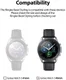 Ringke Bezel Styling - Galaxy Watch 3 45MM Randbeschermer - RVS - Zilver afbeelding 10