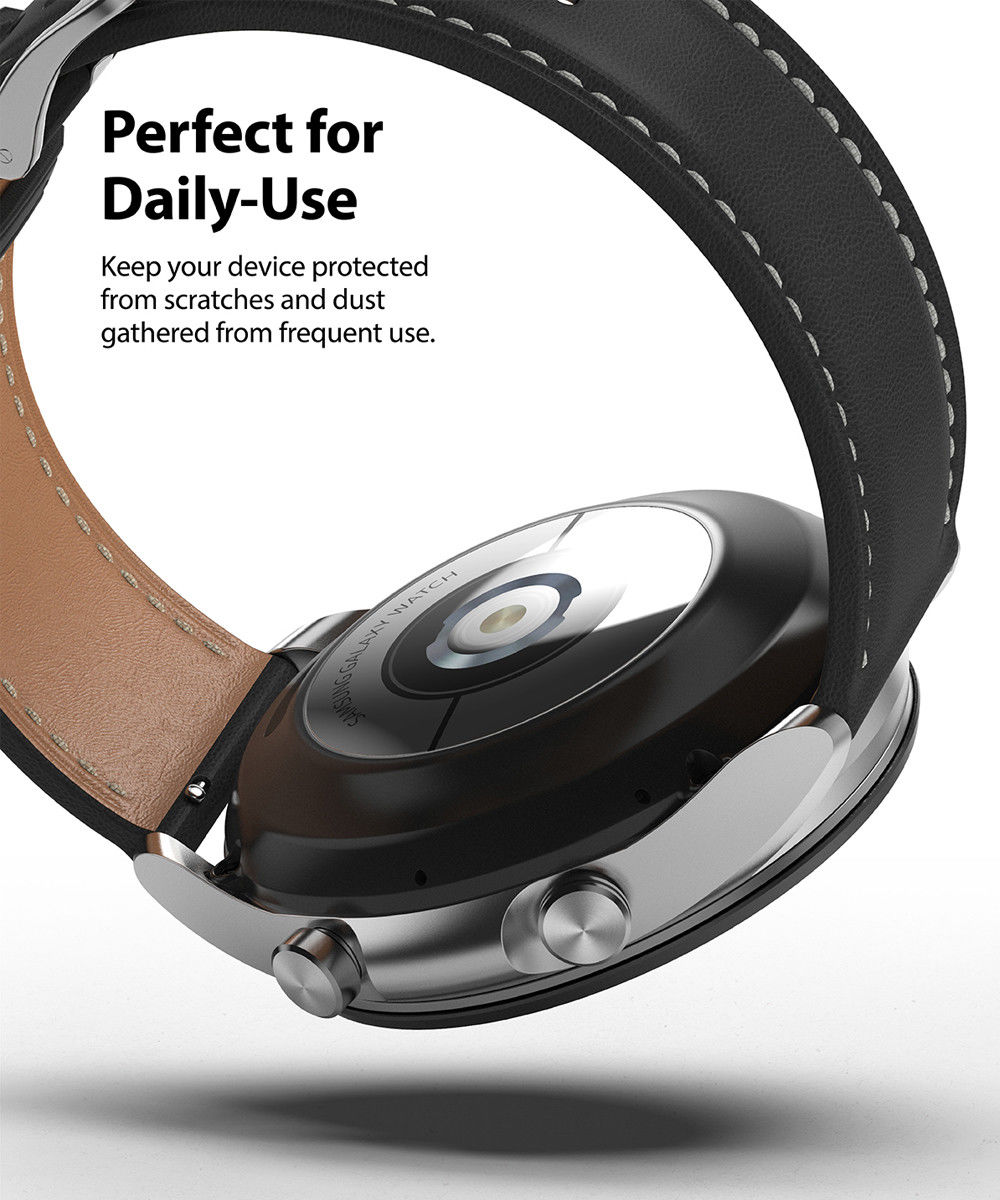Ringke Bezel Styling Galaxy Watch 3 41MM Randbeschermer RVS Zilver afbeelding 5