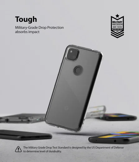 Ringke Fusion Google Pixel 4A Hoesje Transparant afbeelding 6