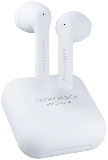 Happy Plugs Air 1 Go Draadloze Bluetooth Oordopjes Wit afbeelding 1