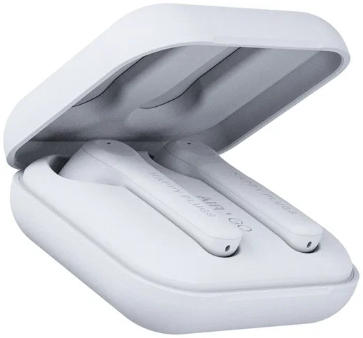 Happy Plugs Air 1 Go Draadloze Bluetooth Oordopjes Wit afbeelding 3