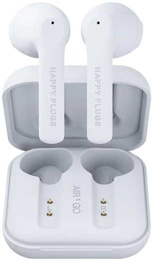 Happy Plugs Air 1 Go Draadloze Bluetooth Oordopjes Wit afbeelding 4