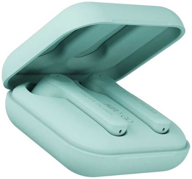 Happy Plugs Air 1 Go Draadloze Bluetooth Oordopjes Mint afbeelding 3