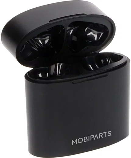 Mobiparts Draadloze Earbuds II met Oplaadcase Zwart afbeelding 5