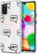 HappyCase Samsung Galaxy A41 Flexibel TPU Hoesje Hey Print afbeelding 5