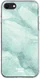 HappyCase iPhone SE 2020/2022 Hoesje Flexibel TPU Mint Marmer Print afbeelding 1