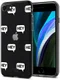 HappyCase iPhone SE 2020/2022 Hoesje Flexibel TPU Hey Print afbeelding 2
