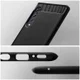 Spigen Rugged Armor LG Velvet Hoesje Matte Black afbeelding 3