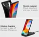 Spigen Rugged Armor LG Velvet Hoesje Matte Black afbeelding 5