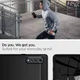 Spigen Rugged Armor LG Velvet Hoesje Matte Black afbeelding 6