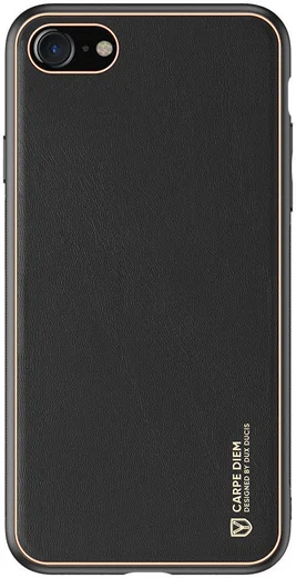Dux Ducis Yolo iPhone 7/8/SE (2020/2022) Hoesje Back Cover Zwart afbeelding 2