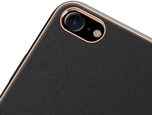 Dux Ducis Yolo iPhone 7/8/SE (2020/2022) Hoesje Back Cover Zwart afbeelding 5