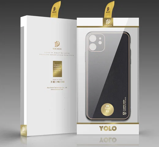 Dux Ducis Yolo Series Apple iPhone 11 Hoesje Backcover Zwart afbeelding 13