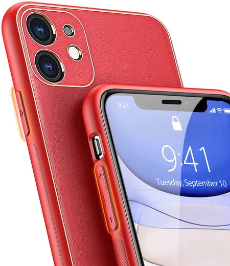 Dux Ducis Yolo Series Apple iPhone 11 Hoesje Backcover Rood afbeelding 6