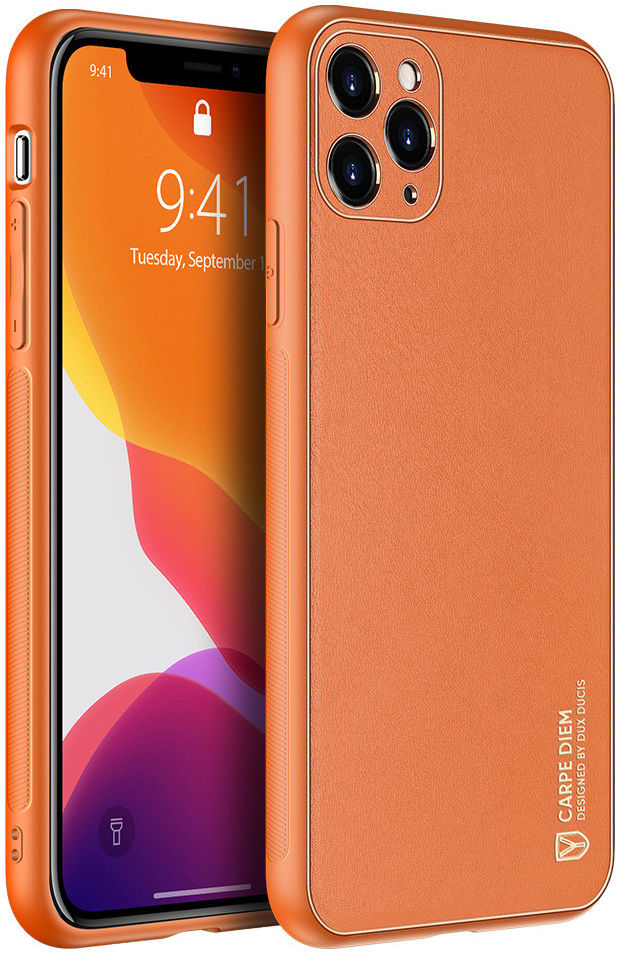 Dux Ducis Yolo Series Apple iPhone 11 Pro Hoesje Backcover Oranje afbeelding 1